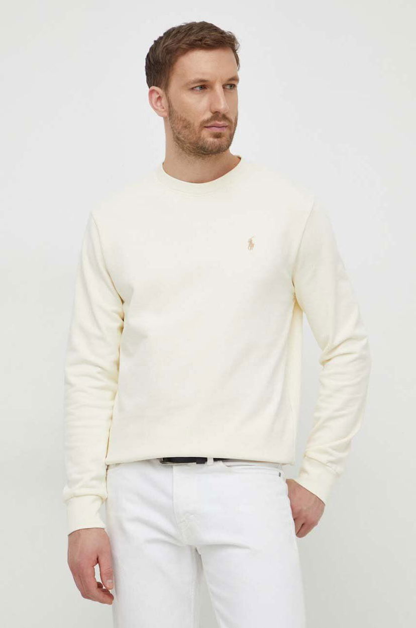 Džemper Polo by Ralph Lauren Polo Ralph Lauren Crewneck Sweatshirt Bež | 710916689