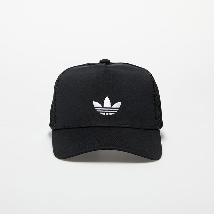 Kapa adidas Originals Adicolor Classic Curved Foam Trucker Cap Crna | JC6038