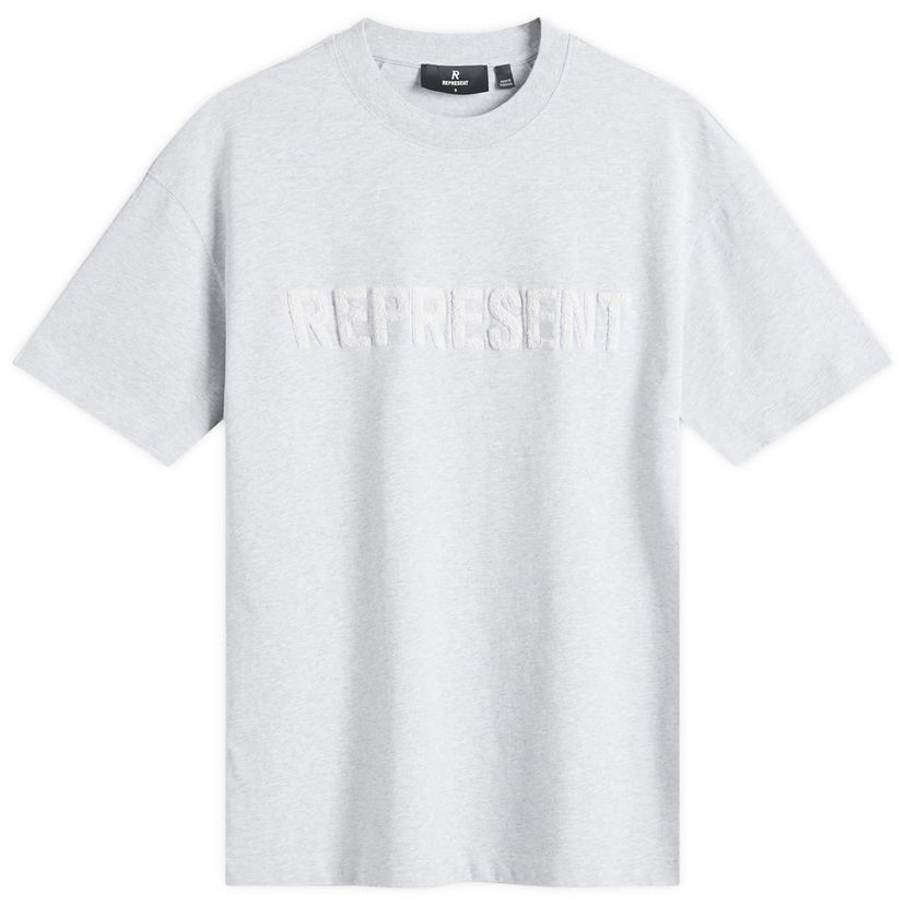 Majica kratkih rukava Represent Clo Boyfriend T-Shirt with Embroidered Logo Siva | OCW41389-49