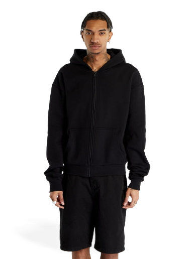 Dukserice Urban Classics Ultra Heavy Zip Hoody Crna | TB6245-00007