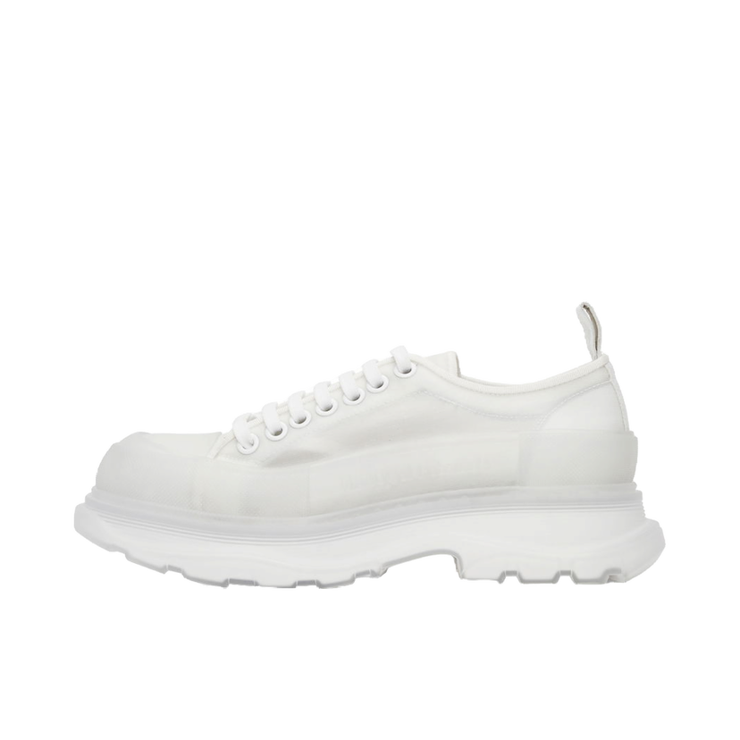 Tenisice i cipele Alexander McQueen Mesh Tread Slick Low Sneakers Bijela | 662672W4Q31