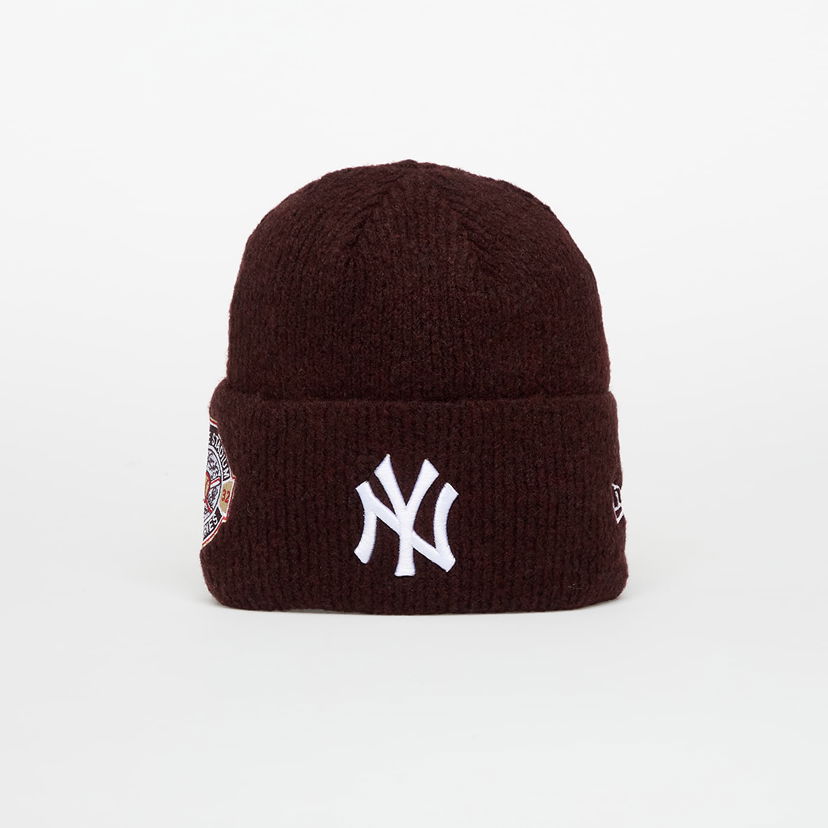 Kapica New Era Knit Beanie New York Yankees Smeđa | 60691199
