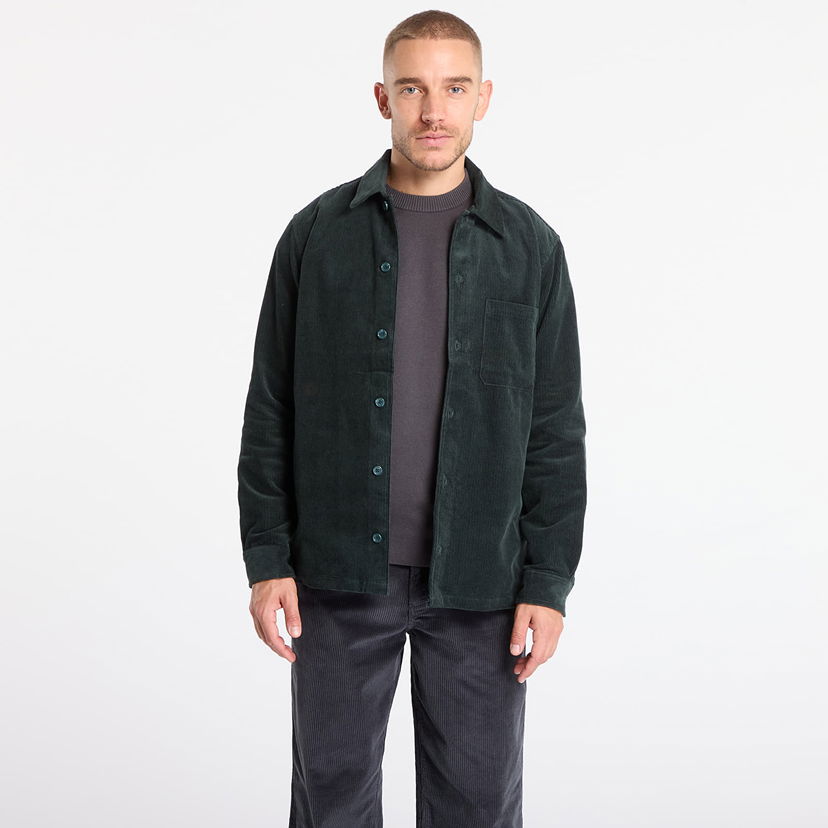 Jakna Samsoe Samsoe Sadamon Js Corduroy Overshirt Zelena | M24400043_194906TCX