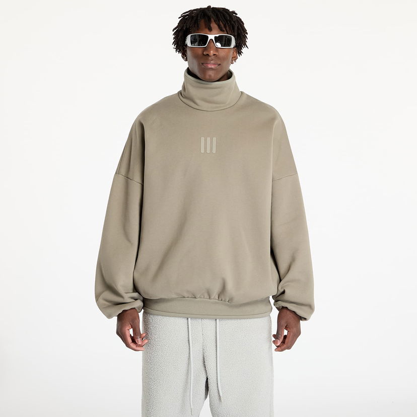 Dukserice adidas Originals Sweatshirt adidas x Fear Of God Athletics Fleece Mock Sweatshirt Clay S Bež | IS8743