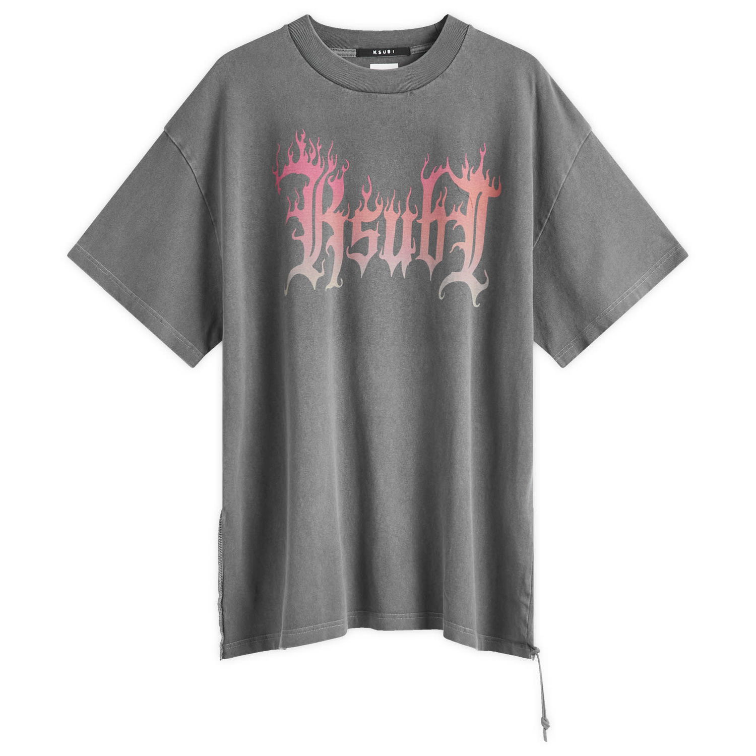 Majica kratkih rukava Ksubi Fuego Ekcess T-Shirt, Size Large Siva | MPS25TE026, 1