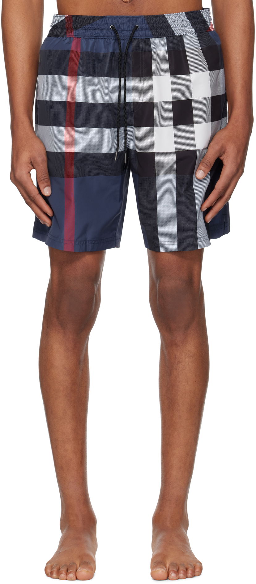 Kupaći kostimi Burberry Burberry Check Swim Shorts Plava | 8107273