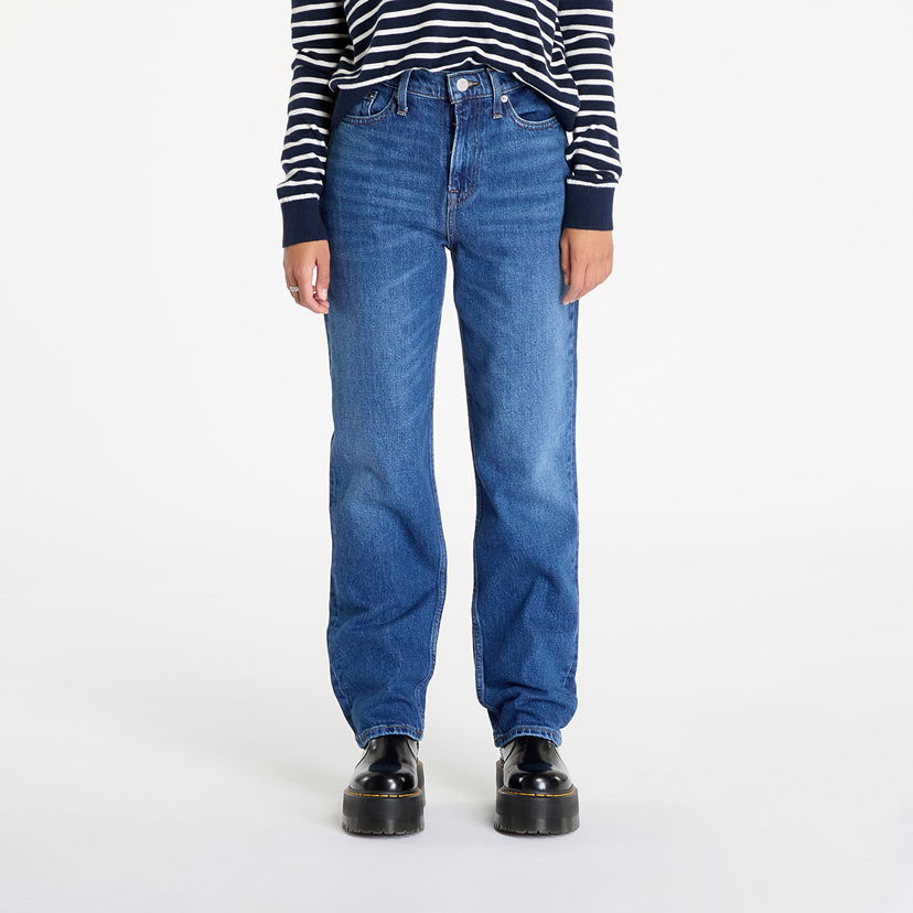 Jeans Tommy Hilfiger Izzie Hgh Slim Straight Jeans Denim Plava | DW0DW19600 1BK