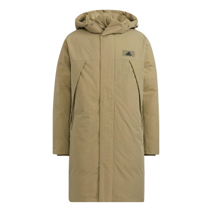 Parka adidas Originals Goose Down Coat Bež | HR5234