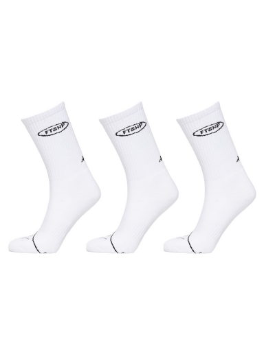 Donje rublje i čarape Footshop But Not Basic 3-Pack Bijela | FTSHP_262