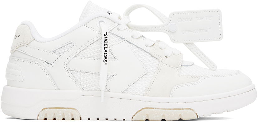 Tenisice i cipele Off-White Slim Out Of Office Bijela | OMIA243C99LEA0020101