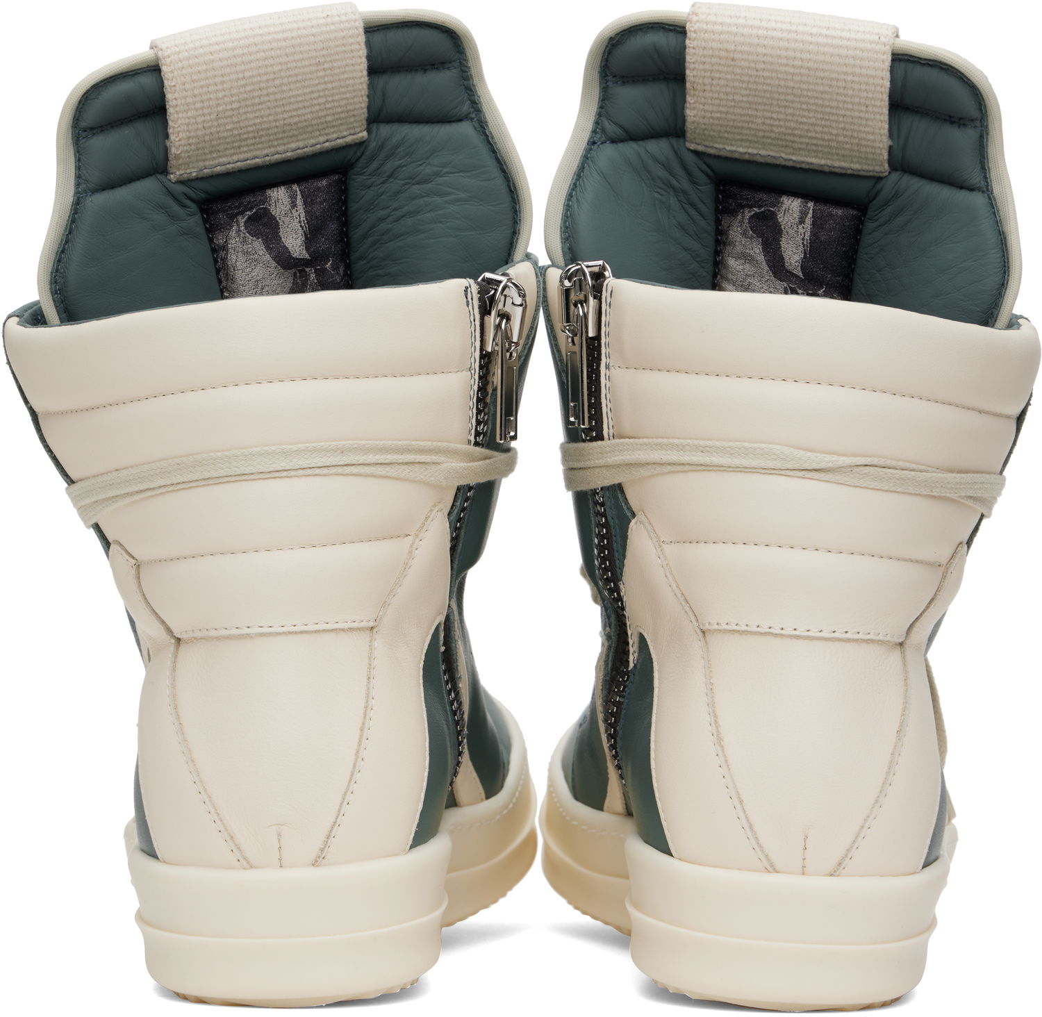 Tenisice i cipele Rick Owens Rick Owens Hollywood Geobasket Zelena | RU01E5894 LCO, 1