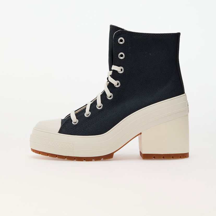 Tenisice i cipele Converse Chuck 70 De Luxe Heel Platform Crna | A09386C