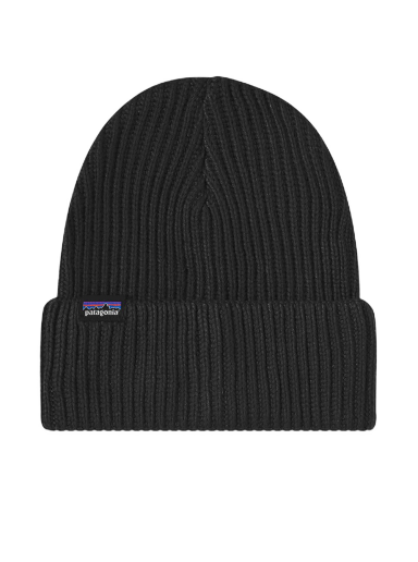 Kapica Patagonia Fishermans Rolled Beanie Crna | 29105-BLK