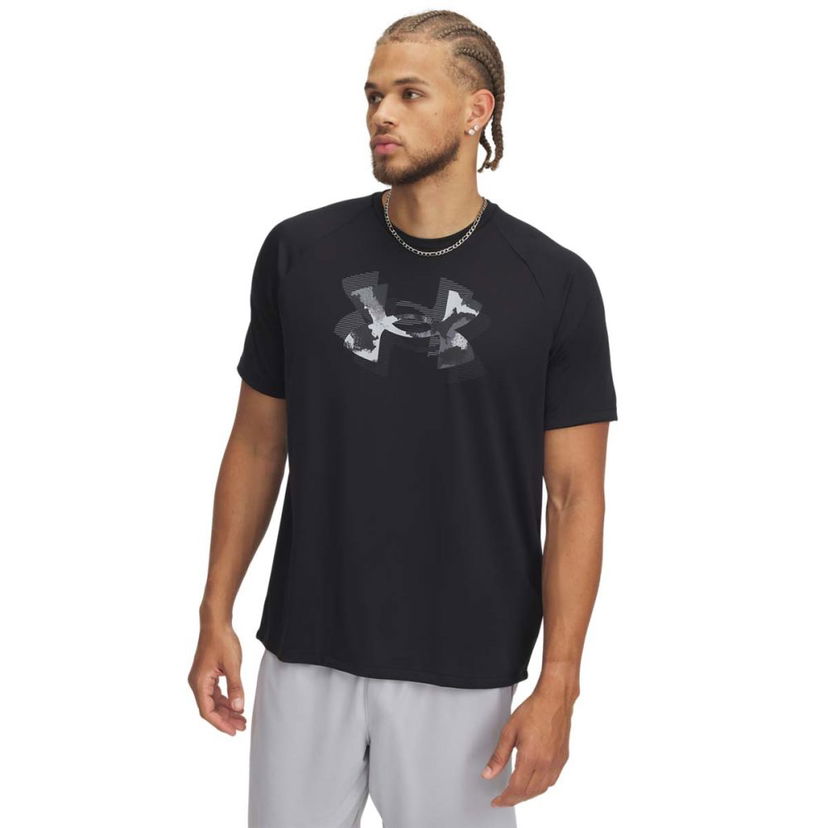 Majica kratkih rukava Under Armour Under Armour Tech Print T-Shirt Crna | 1390208-001
