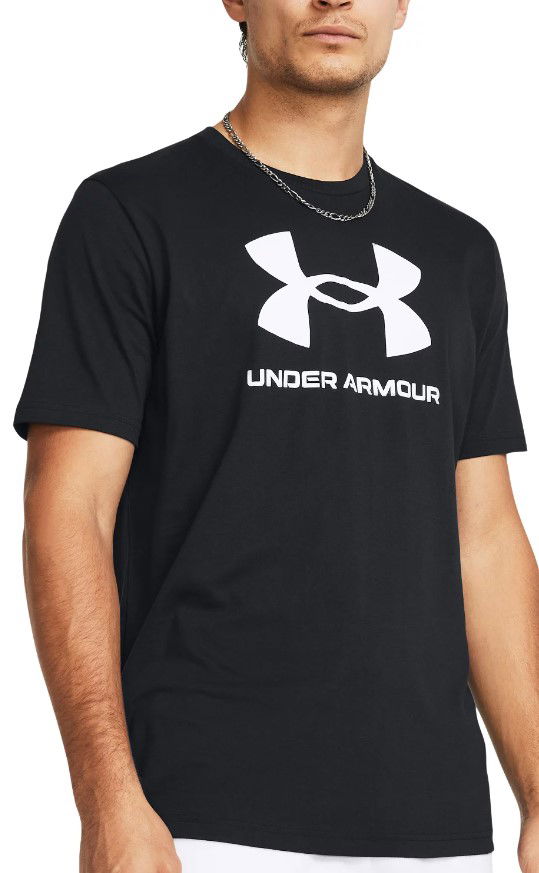 Majica kratkih rukava Under Armour UA SPORTSTYLE LOGO UPDATE SS-BLK Crna | 1382911-001