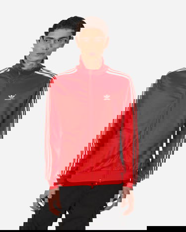 Dukserice adidas Originals Classics Beckenbauer Primeblue Jacket Crvena | HK7363, 1