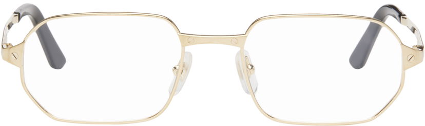 Sunčane naočale Cartier Rectangular Glasses Bež | CT0442O-001