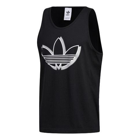 Majica bez rukava adidas Originals Originals Graphic Print Tank Top Crna | FU6005