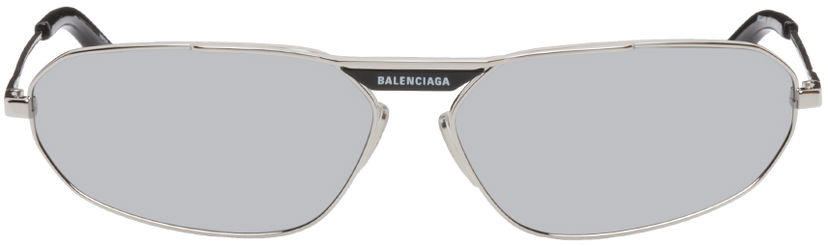 Sunčane naočale Balenciaga Silver Tag 2.0 Sunglasses Siva | BB0245S-002