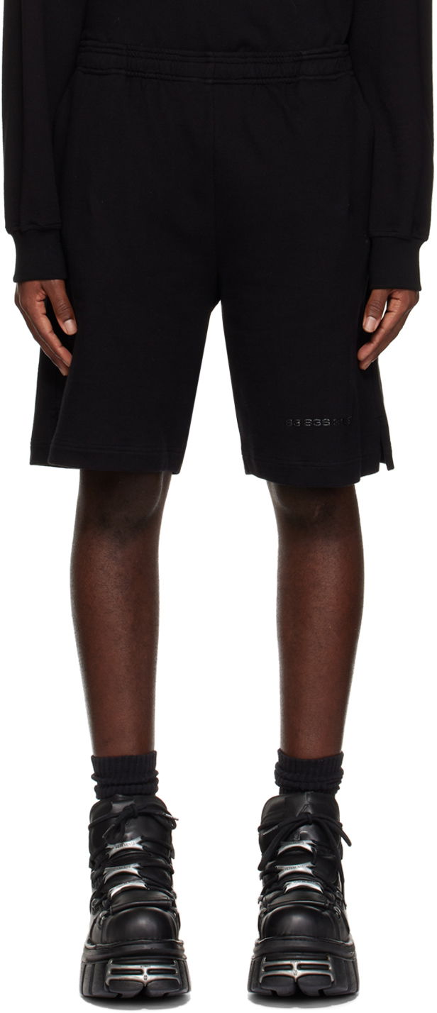 Kratke hlače VETEMENTS VTMNTS Bonded Shorts Crna | VL16PA300B