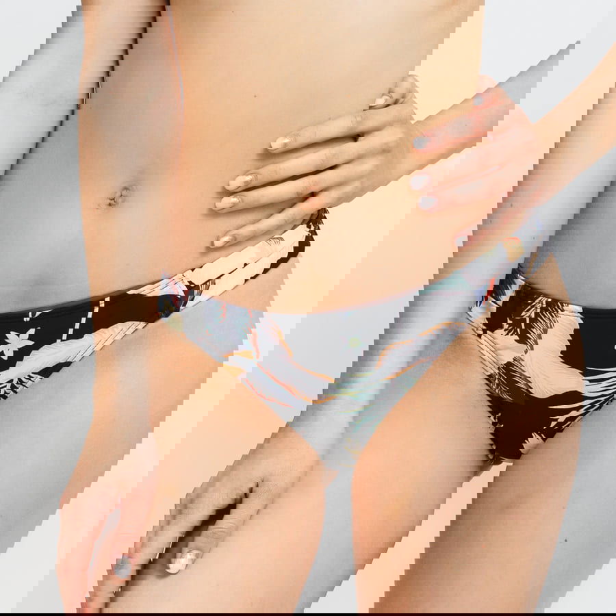 Kupaći kostimi Roxy Printed Beach Classics Regular Bikini Bottoms Višebojno | ERJX404086-KVJ7, 0