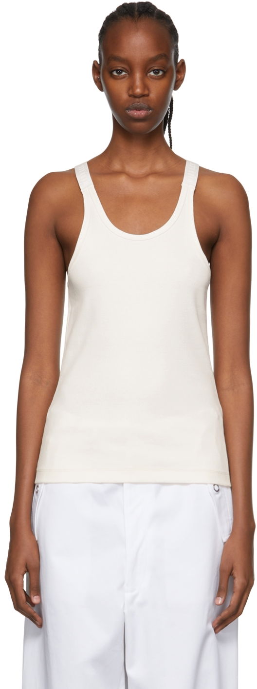 Majica bez rukava Dion Lee Exclusive Tank Top Bijela | C3041R22