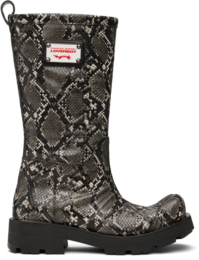 Tenisice i cipele Charles Jeffrey Loverboy Charles Jeffrey LOVERBOY Sheathed Moggies Boots Crna | 54150501