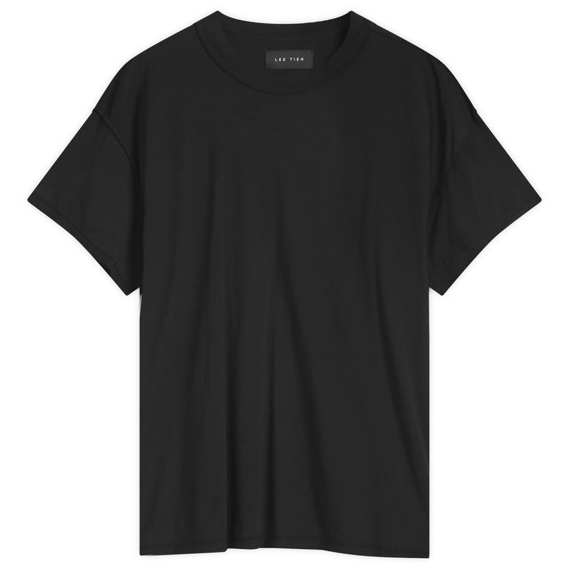 Majica kratkih rukava LES TIEN Les Tien Lightweight Inside Out T-Shirt, Size Large Crna | CC-2020-JTB