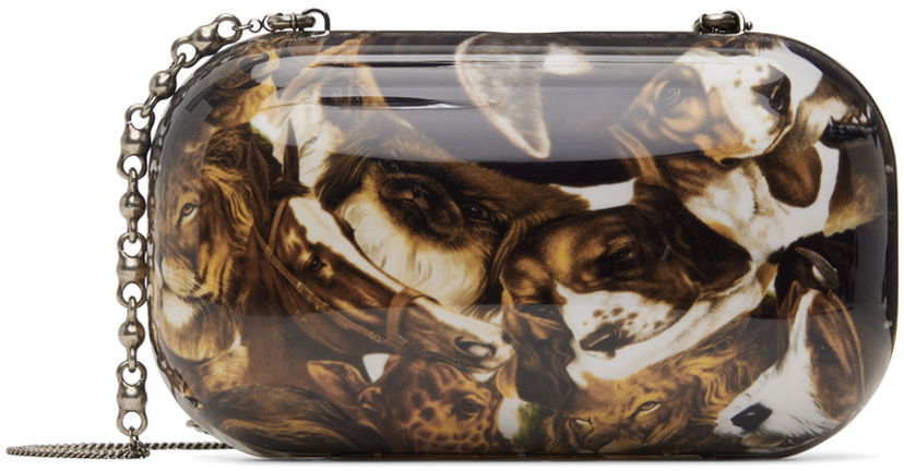 Ručna torbica Acne Studios Per B Sundberg Edition Clutch Smeđa | C10209-