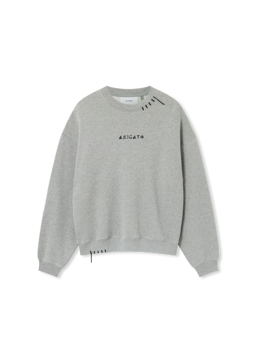 Dukserice AXEL ARIGATO Loops Sweatshirt Siva | A3435002, 1