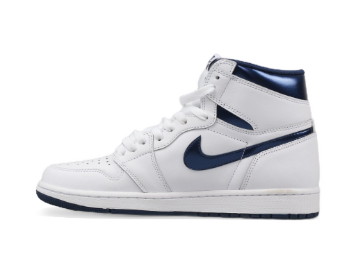 Ograničeno izdanje Jordan Air Jordan 1 Retro High OG "Metallic Navy" Bijela | 555088-106