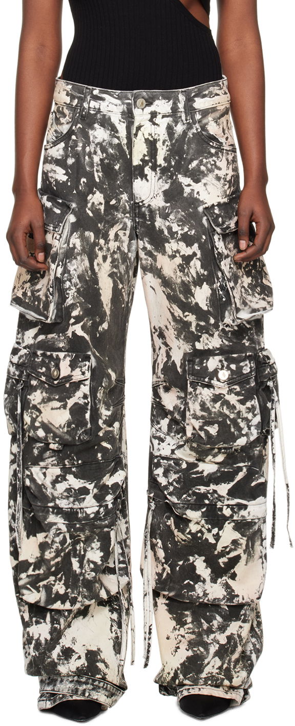 Cargo hlače The Attico Attico Fern Cargo Jeans Višebojno | 242WCP84 D072