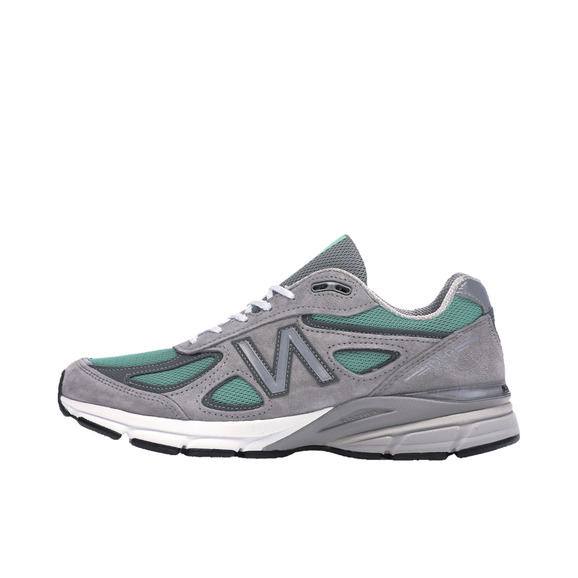 Tenisice i cipele New Balance Foot Locker x Distinct Life x 990v4 Detroit The Isle "Grey/Green" Siva | M990GL4