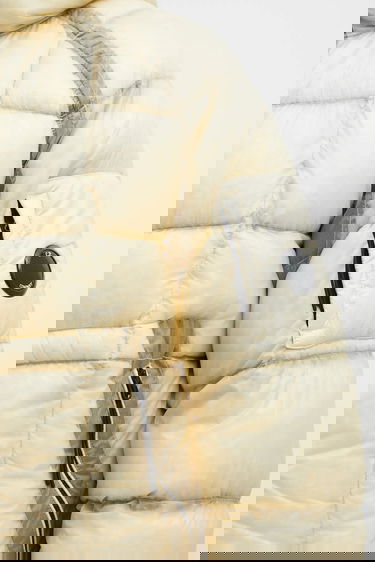 Pernata jakna C.P. Company Winter Hooded Quilted Down Puffer Jacket with Contrast Trim Bež | 19CMOW702A110416A, 3