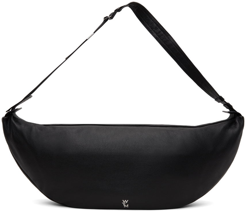 Torba oko struka WOOYOUNGMI WOOYOUNGMI Large Moon Bag Crna | W241BA14, 0