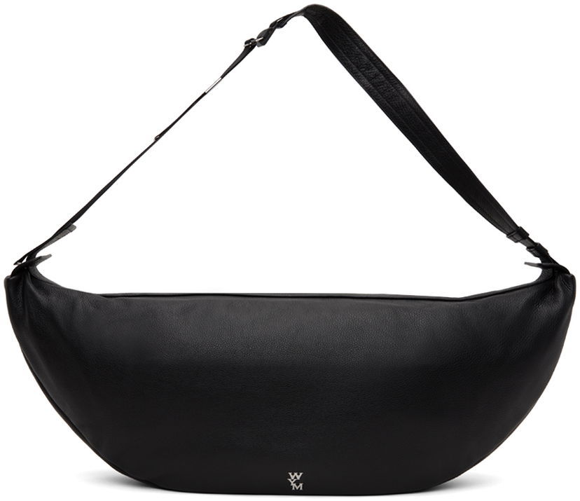 Torba oko struka WOOYOUNGMI WOOYOUNGMI Large Moon Bag Crna | W241BA14