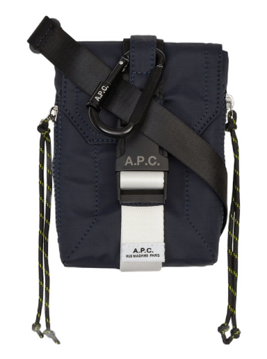 Torba za rame A.P.C. Treck Crossbody Pouch Crna | PAAFH-H61733 IAK