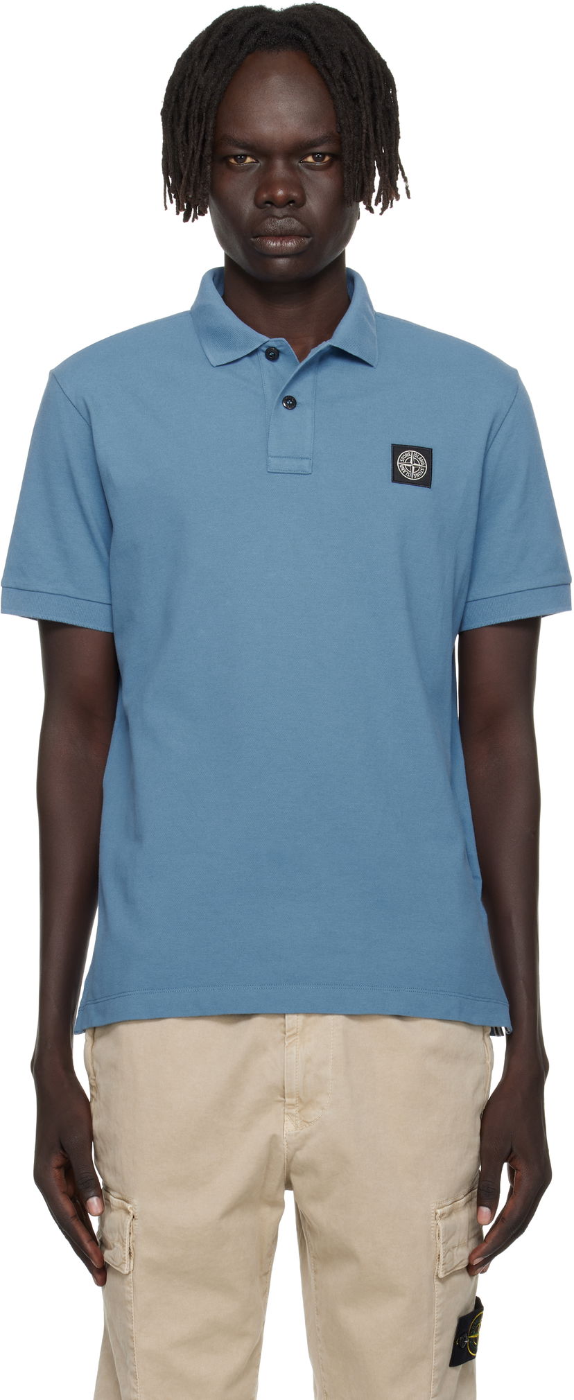 Polo majica Stone Island Short Sleeve Polo Plava | K2S15 2200005 S0017