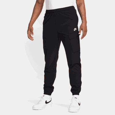 Cargo hlače Nike Sportswear Club Woven Cargo Pants Crna | IB6497-010, 1
