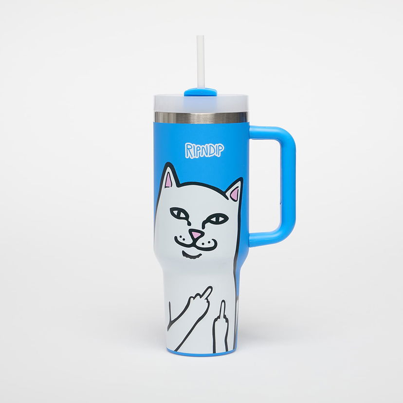 Boca za piće RIPNDIP Lord Nermal Big Ol Cup Tumbler 1200 ml Blue Universal Plava | RNDNERMCUP