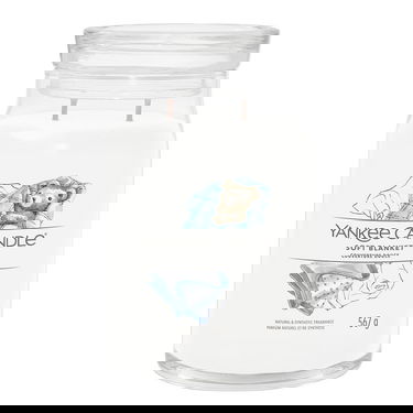 Svijeće Yankee Candle Signature Large Jar 2 Wicks Soft Blanket Bijela | 40368, 0