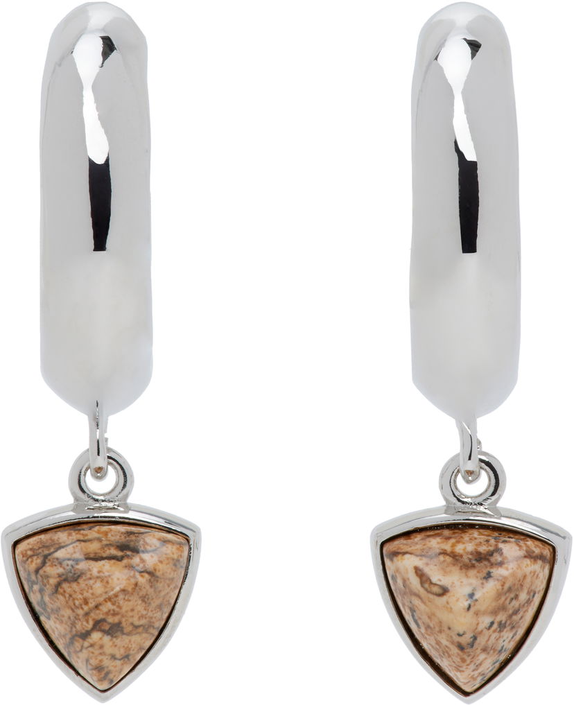 Naušnice ISABEL MARANT Isabel Marant Picture Jasper Drop Earrings Metalik | BL0179FA-B4B02B
