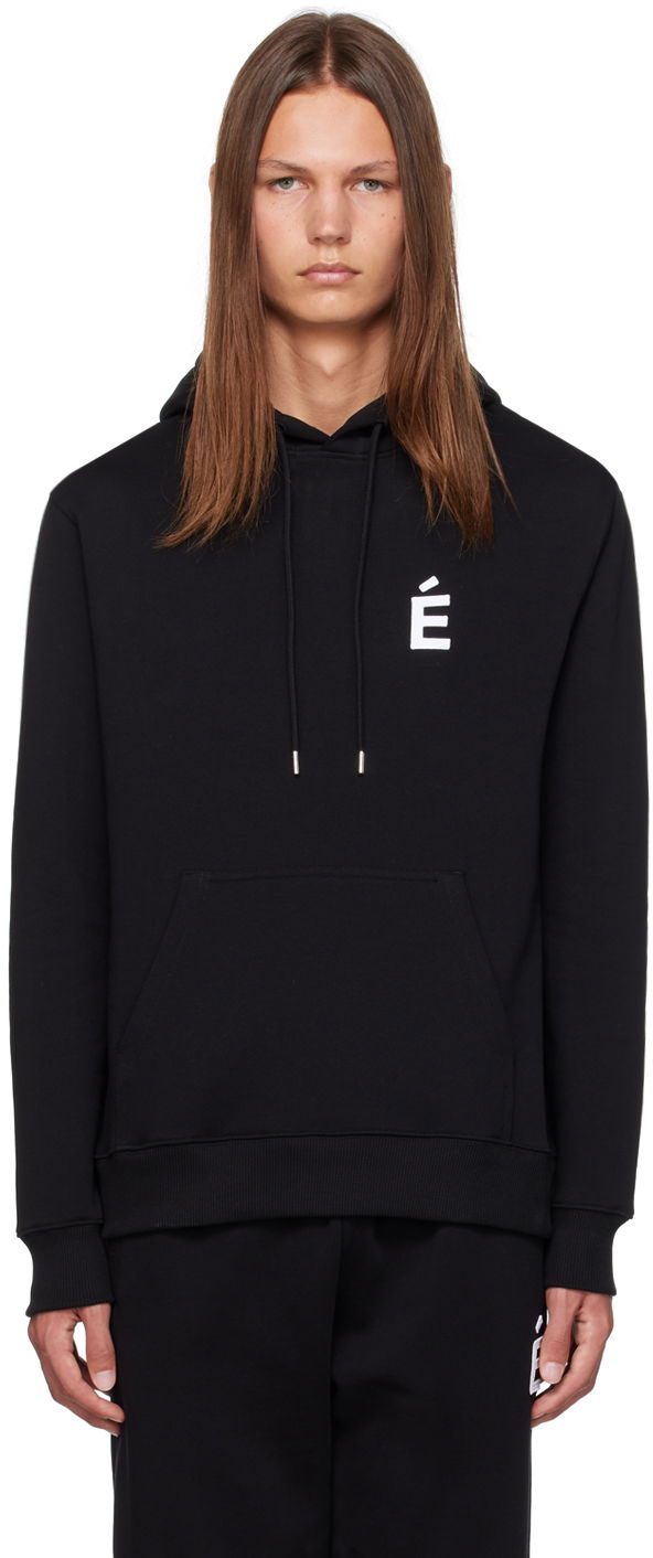 Dukserice Études Patch Logo Hoodie Crna | C00ME253A01599