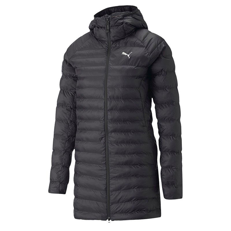 Parka Puma Longline Parka With Hood Crna | 849406-01
