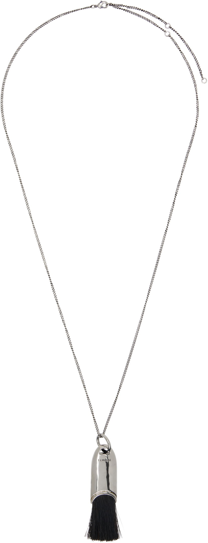 Ogrlica LEMAIRE Lemaire Personal Brush Pendant Necklace Metalik | JW0081 LO036