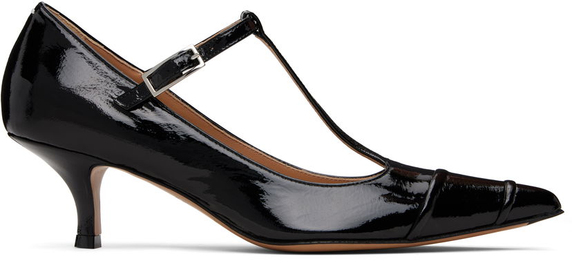 Njega cipela Maison Margiela Maison Margiela Kinkies T-Bar Heels Crna | S58WL0291 P8194