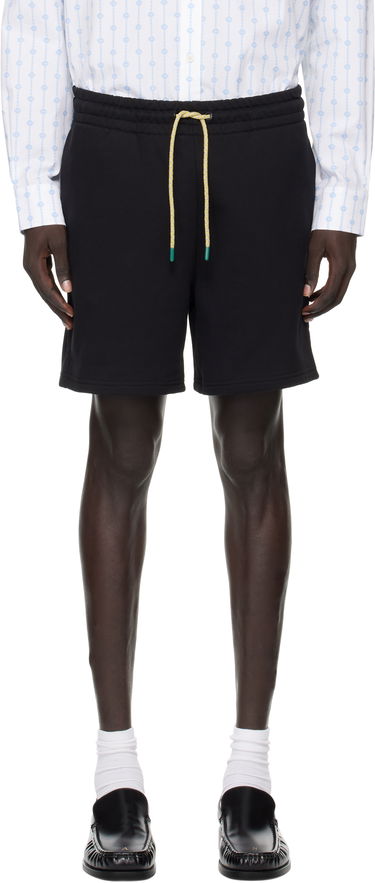 Kratke hlače Casablanca Casablanca Montagne Sweat Shorts Crna | MPF25-JTR-279-01, 0
