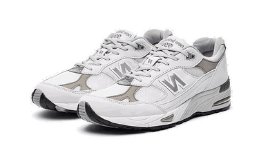 Tenisice i cipele New Balance 991v1 Made in UK "Dawn Blue" Bijela | M991FLB, 2