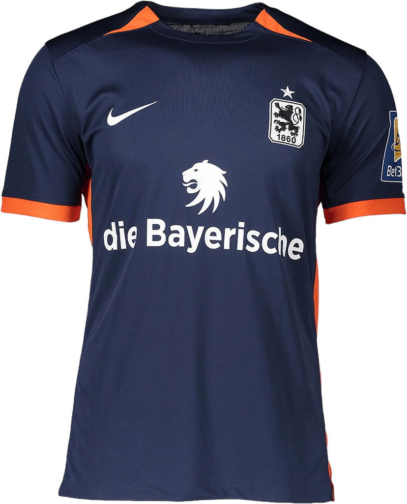 Dres Nike TSV 1860 München Jersey Away 2024/25 Tamnoplava | 6025fd7757-410