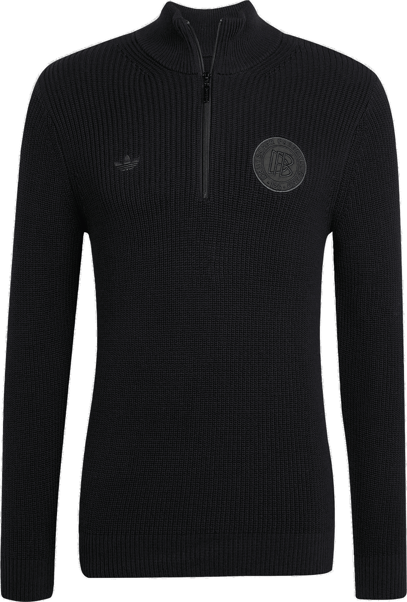 Džemper adidas Originals Adidas DFB Deutschland Half-Zip Sweatshirt Crna | ji6778